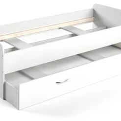 Lit Enzo 200x90cm Blanc