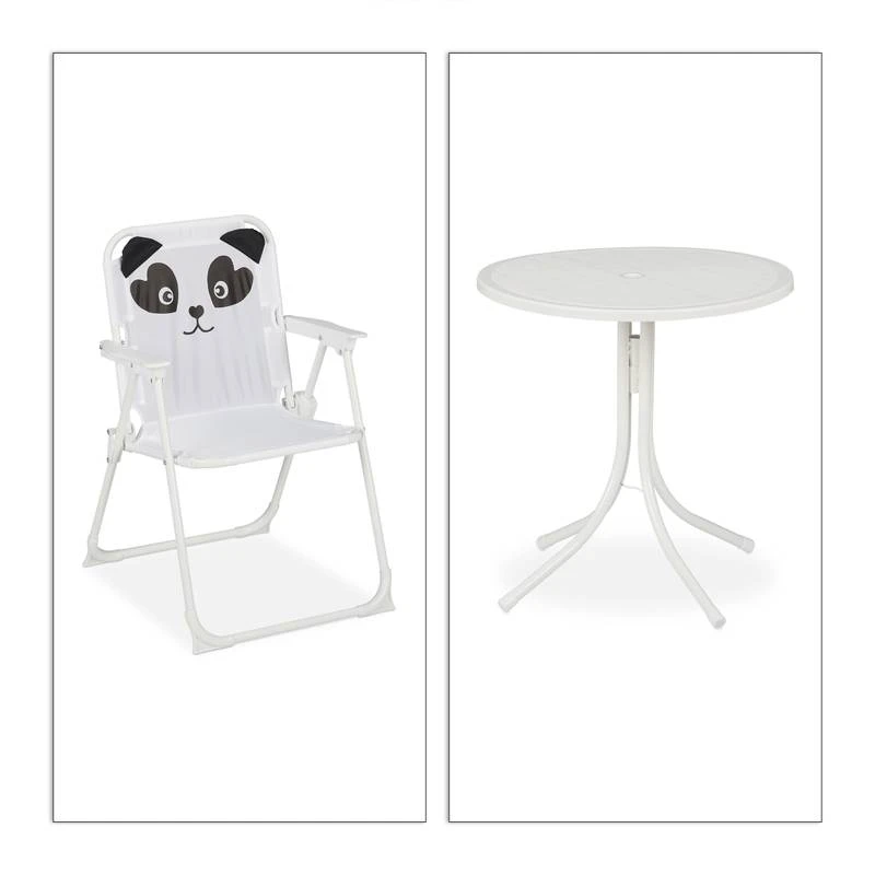 Chaises Table Enfants Avec Parasol â Image 18