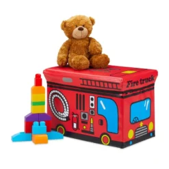 Caisse à Jouets Pliante Avec Couvercle