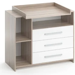 Commode à Langer Oskar Blanc/sonoma