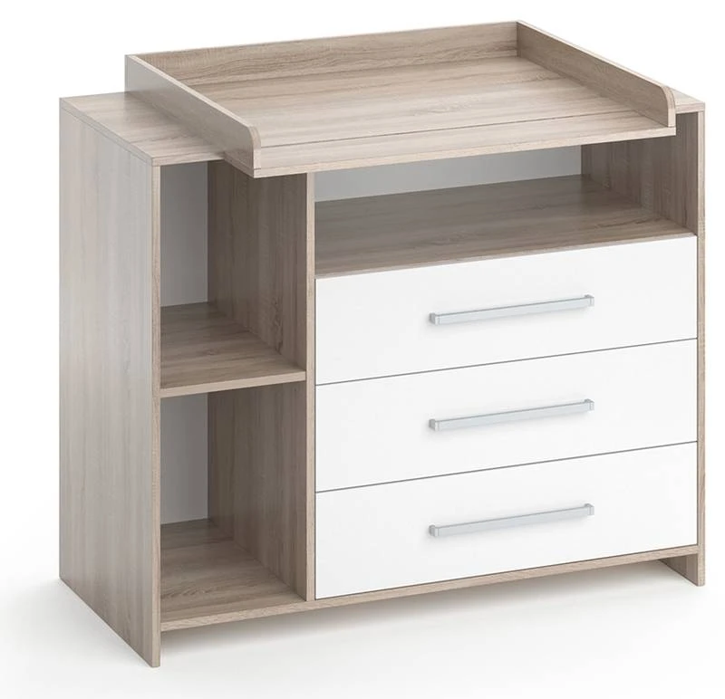 Commode Ă Langer Oskar Blanc/sonoma