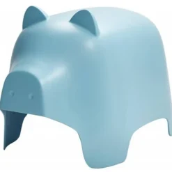 Chaise Enfant En Plastique Bleu - COCHON