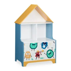 Étagère à 5 Compartiments Motif Monstres