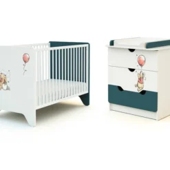 Duo Lit Bébé Et Commode