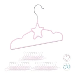 Lot De 30 Cintres Pour Enfants