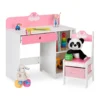 Bureau Et Chaises Enfants, Motif Cygne