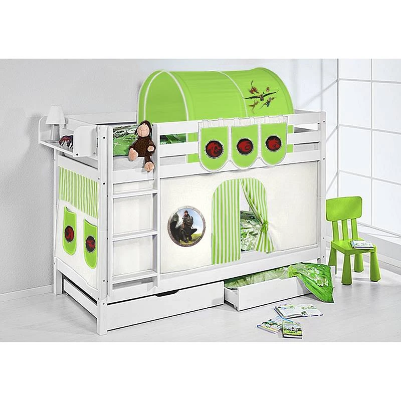 Lit Ludique JELLE Dragons Vert â Image 2