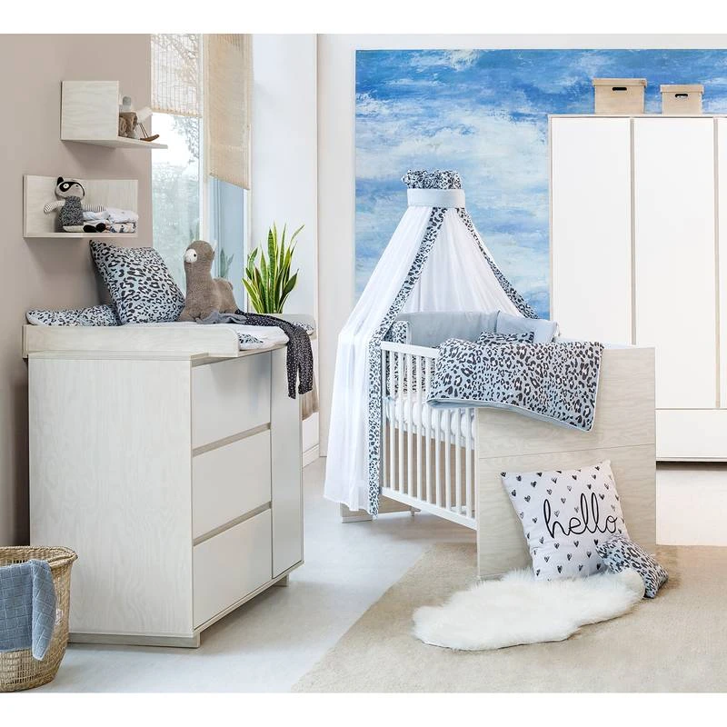 Chambre Bébé Capri White I (2 éléments)