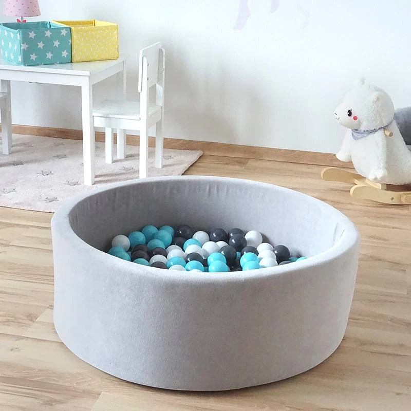 Piscine Ă Balles Soft Gris â Image 6