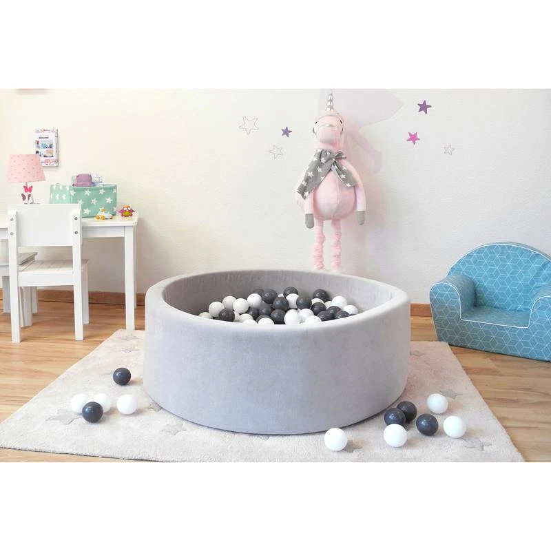 Piscine Ă Balles Soft Gris â Image 10