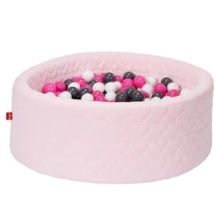 Piscine Ă Balles Soft Cosy Heart Rosa