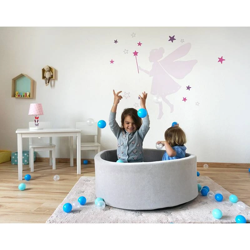 Piscine Ă Balles Soft Gris â Image 4