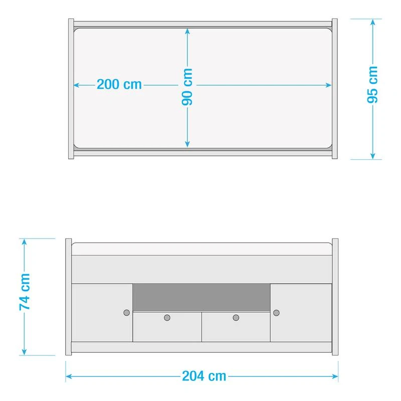 Lit Multi-rangements Rocco II â Image 5