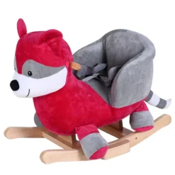 Animal à Bascule Raton Laveur