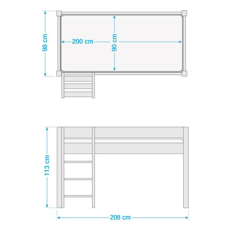 Lit Mezzanine Landhaus PatâPatrouille â Image 6