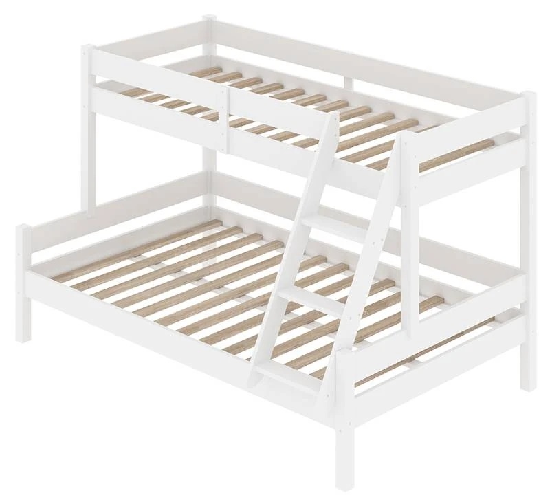 Lit Superposé Everest 200x120cm Blanc