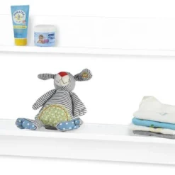 Pinolino Etagère Murale, Blanche Semi Poli Fin