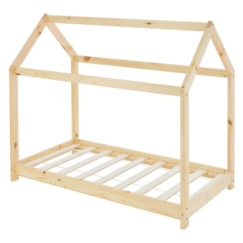 Lit D'enfant Avec Toit 80x160 Cm Blanc â Image 10