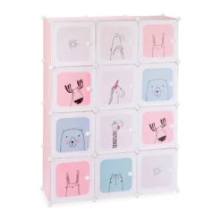 Etagère Emboîtable Enfant 12 Casiers