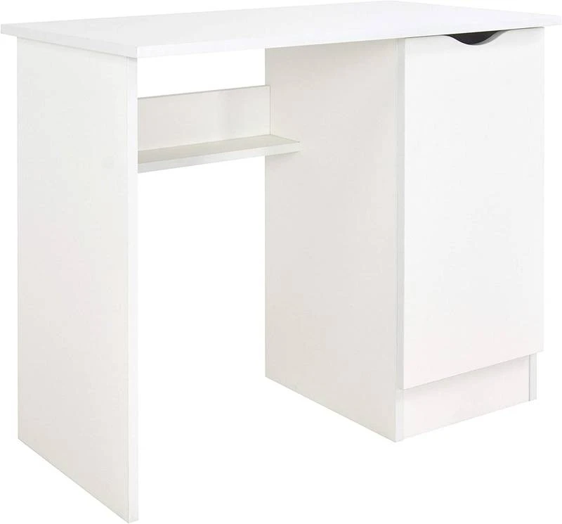 Bureau Blanc Avec étagère ROMA – Image 3
