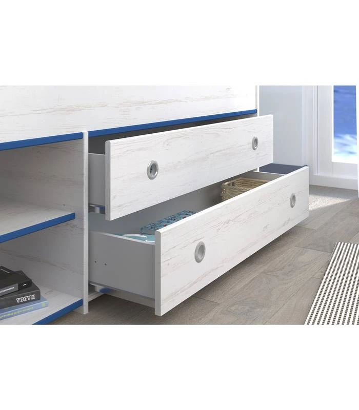 Lit Avec Tiroirs De Rangement Snoozy â Image 4