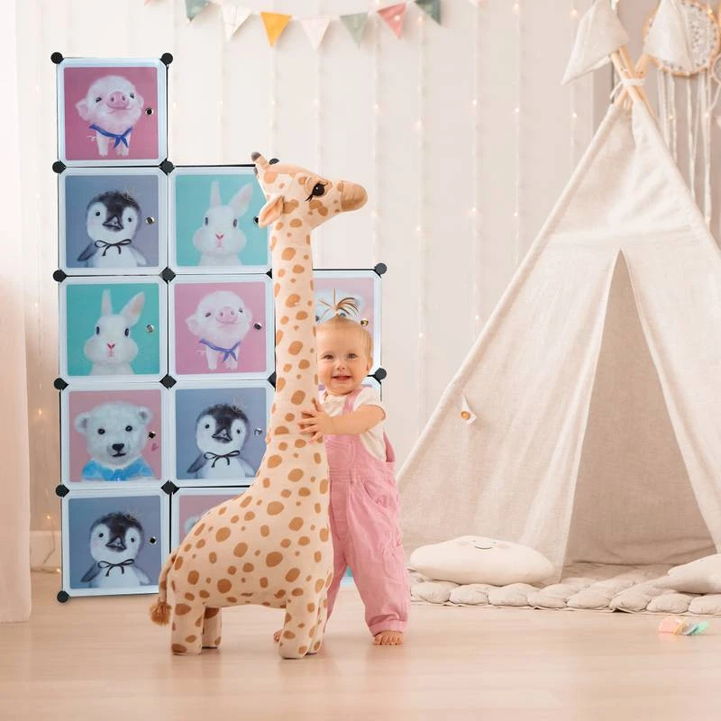 Armoire Enfant Modulable 8 Cubes Noir â Image 3