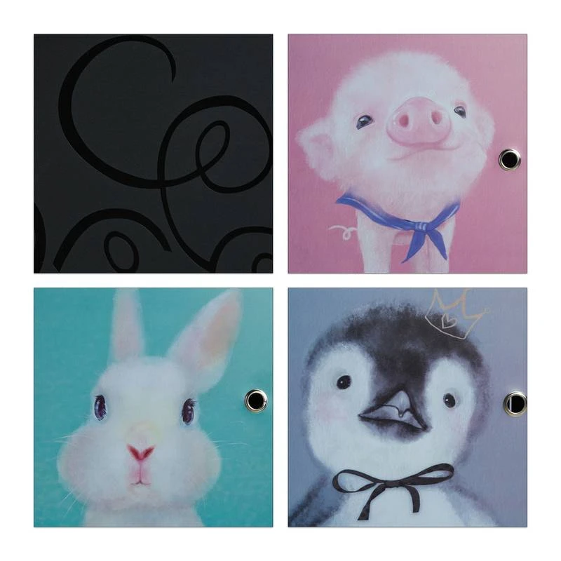 Armoire Enfant Modulable 8 Cubes Noir â Image 8