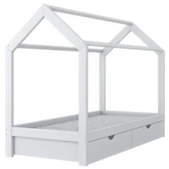 Lit Cabane Wiki 90x200cm Avec Tiroir