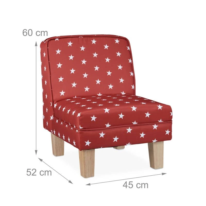 Fauteuil Enfant Motifs Ă©toiles â Image 3