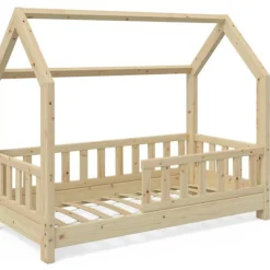 Lit Cabane Wiki 70x140cm Nature