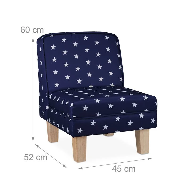 Fauteuil Enfant Motifs Ă©toiles â Image 12