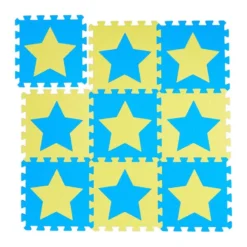 Tapis De Jeu Ătoiles 9 PiĂšces De Puzzle