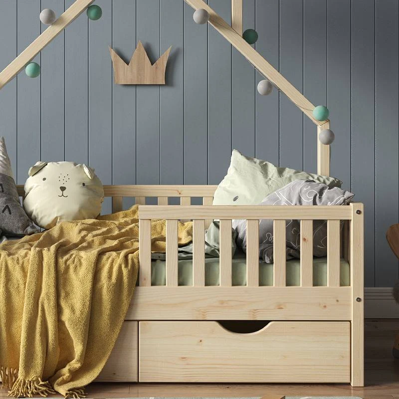 Lit Cabane Noemi 140cm, Matelas & Tiroir â Image 5