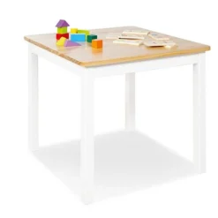 Pinolino Table Pour Enfants Fenna , Blanc/naturel