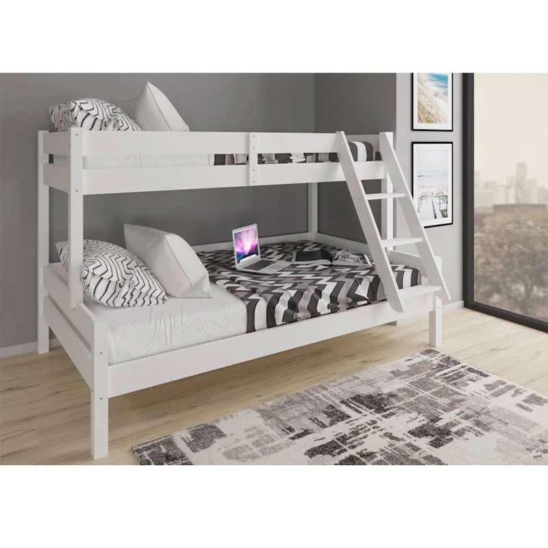 Lit SuperposĂ© Everest 200x120cm Blanc â Image 2