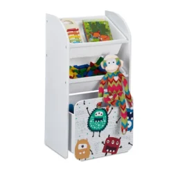 Meuble étroit à Jouets "petits Monstres"