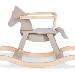 Pinolino Cheval à Bascule Avec Protection, Gris