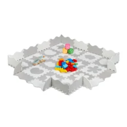 52 Pièces Tapis Puzzle Avec Bord Motifs