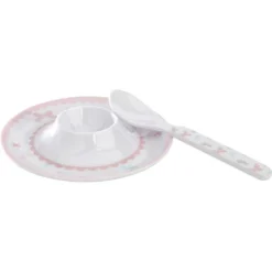 Coffret Coquetier Avec Cuillère Papillon