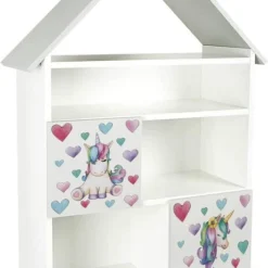 PETIT CHALET Blanc Et Gris La Licorne