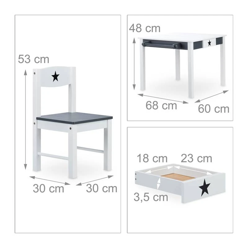 Ensemble Table Chaise Enfant STAR â Image 8
