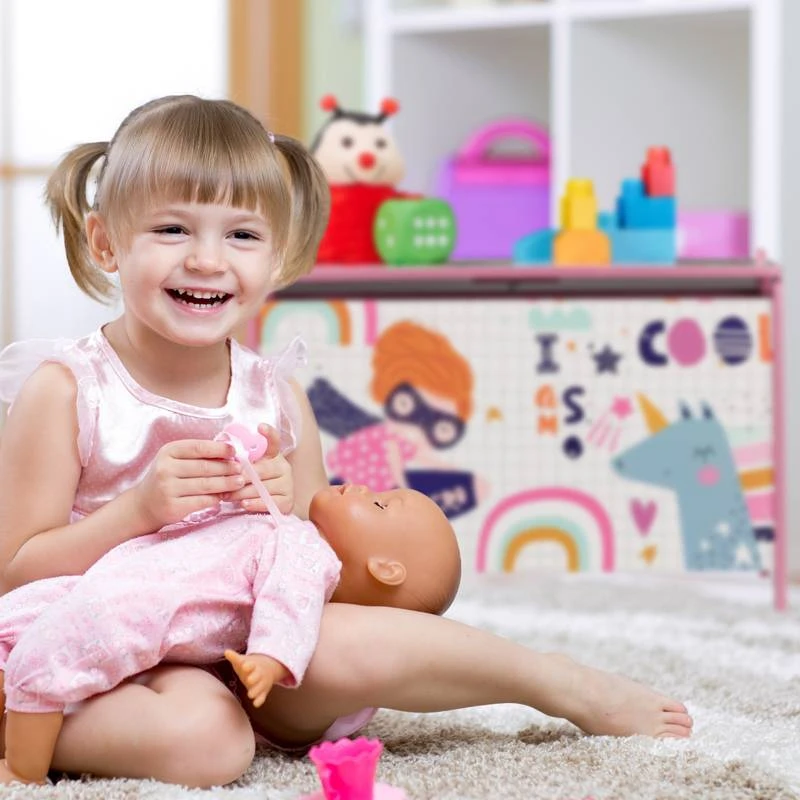 Coffre à Jouets Avec Motif D'héroïne – Image 4