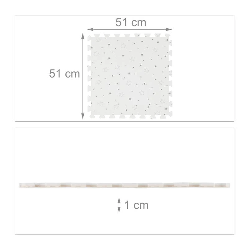 Tapis Puzzle 8 Pièces Avec étoiles – Image 10