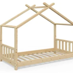 Lit Cabane Design 80x160cm Nature