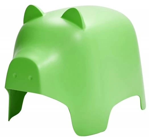 Chaise Enfant En Plastique Bleu - COCHON â Image 6