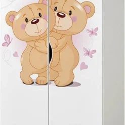 Armoire Blanche Les Oursons D'Amour