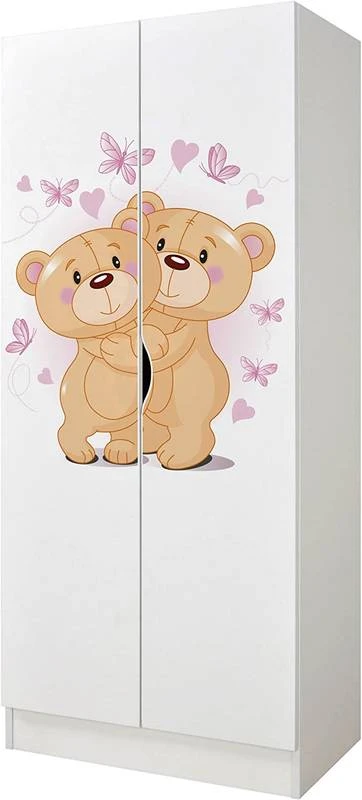 Armoire Blanche Les Oursons D'Amour