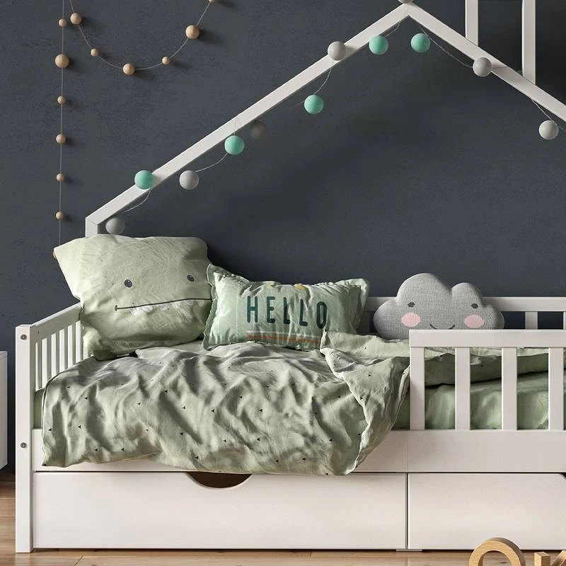 Lit Cabane Noemi, Matelas Et 2 Tiroirs â Image 3