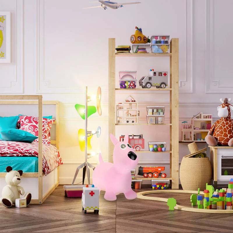 Animal Sauteur De Couleur Rose â Image 2