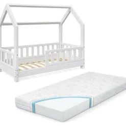 Lit Cabane Wiki 70x140cm & Matelas